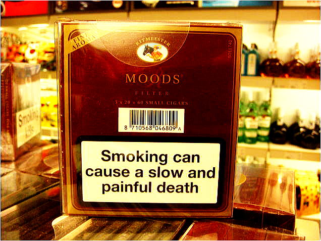 Smoking can cause a slow painful death